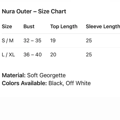 Nura Outer