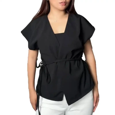 Aura Wrap Top