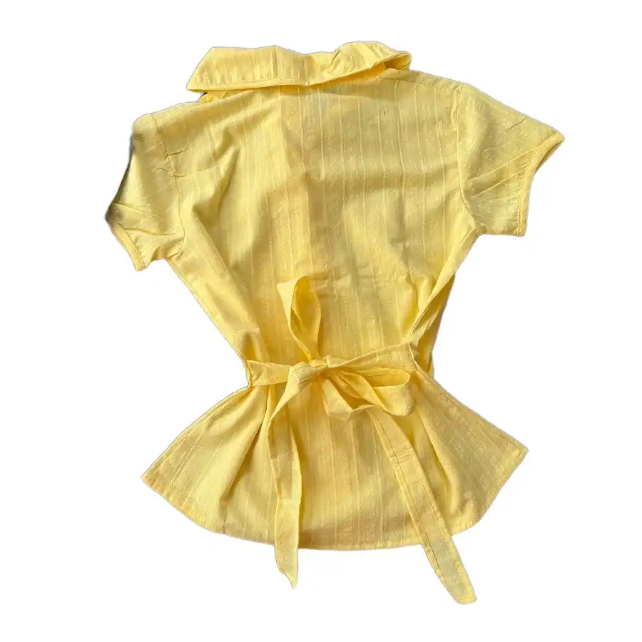 Product image of Lana Fitted bow shirt