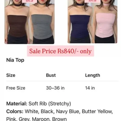 Nia Tube Top