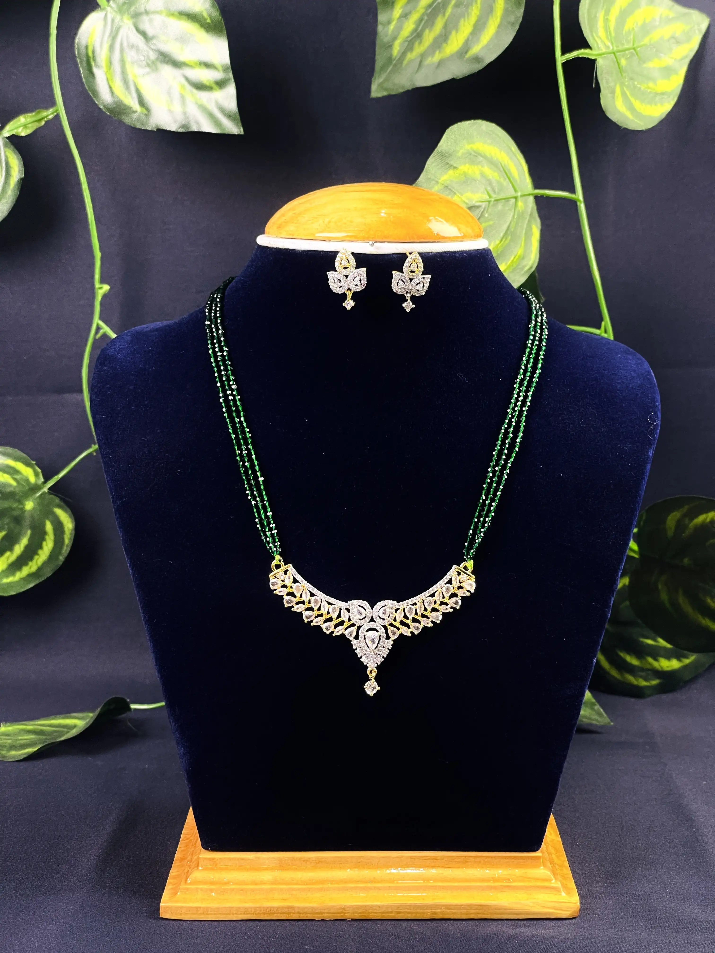 Product image of ADN3122 | Gold-Plated hydro AD mangalsutra set