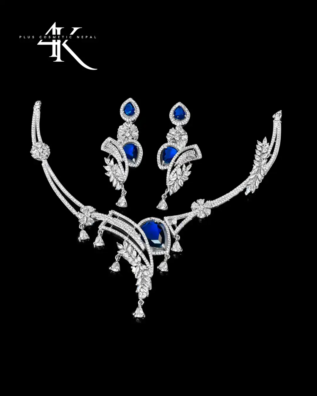 Product image of ADN3155 | ELEGANT SILVER-PLATED PURE AD SET-4K PLUS