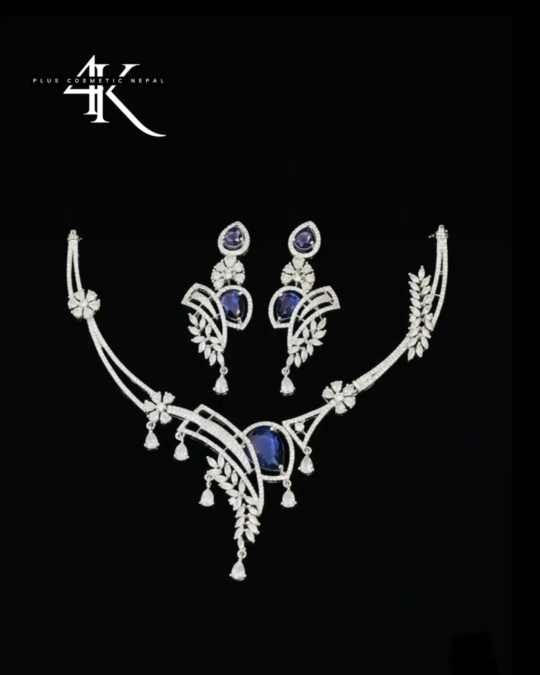 Product image of ADN3155 | ELEGANT SILVER-PLATED PURE AD SET-4K PLUS