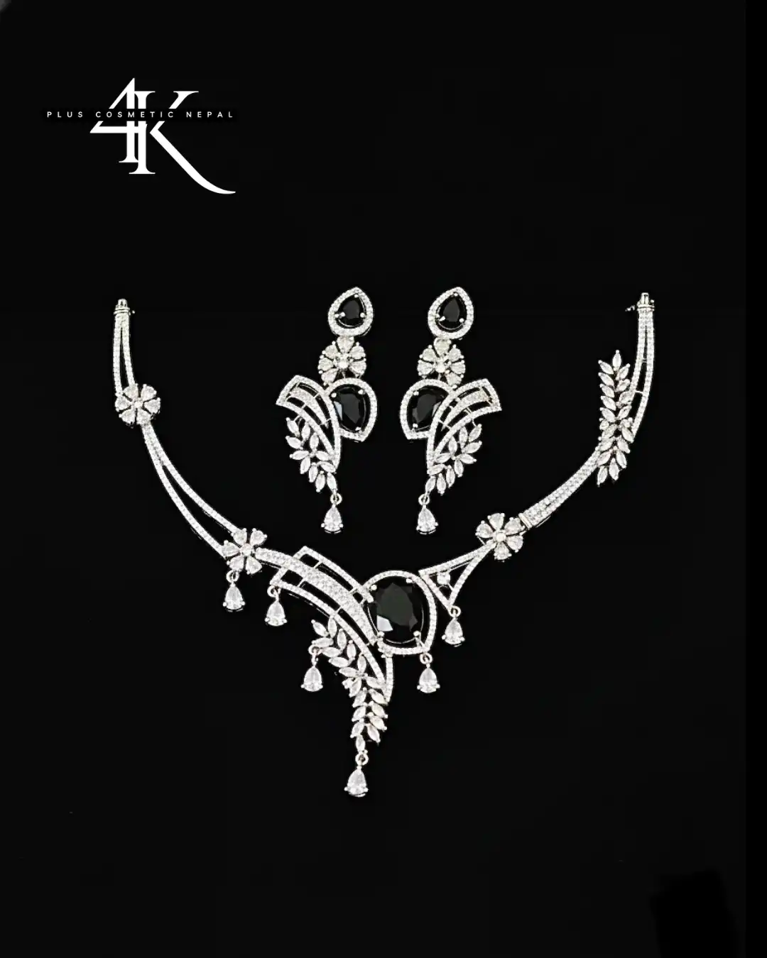 Product image of ADN3155 | ELEGANT SILVER-PLATED PURE AD SET-4K PLUS