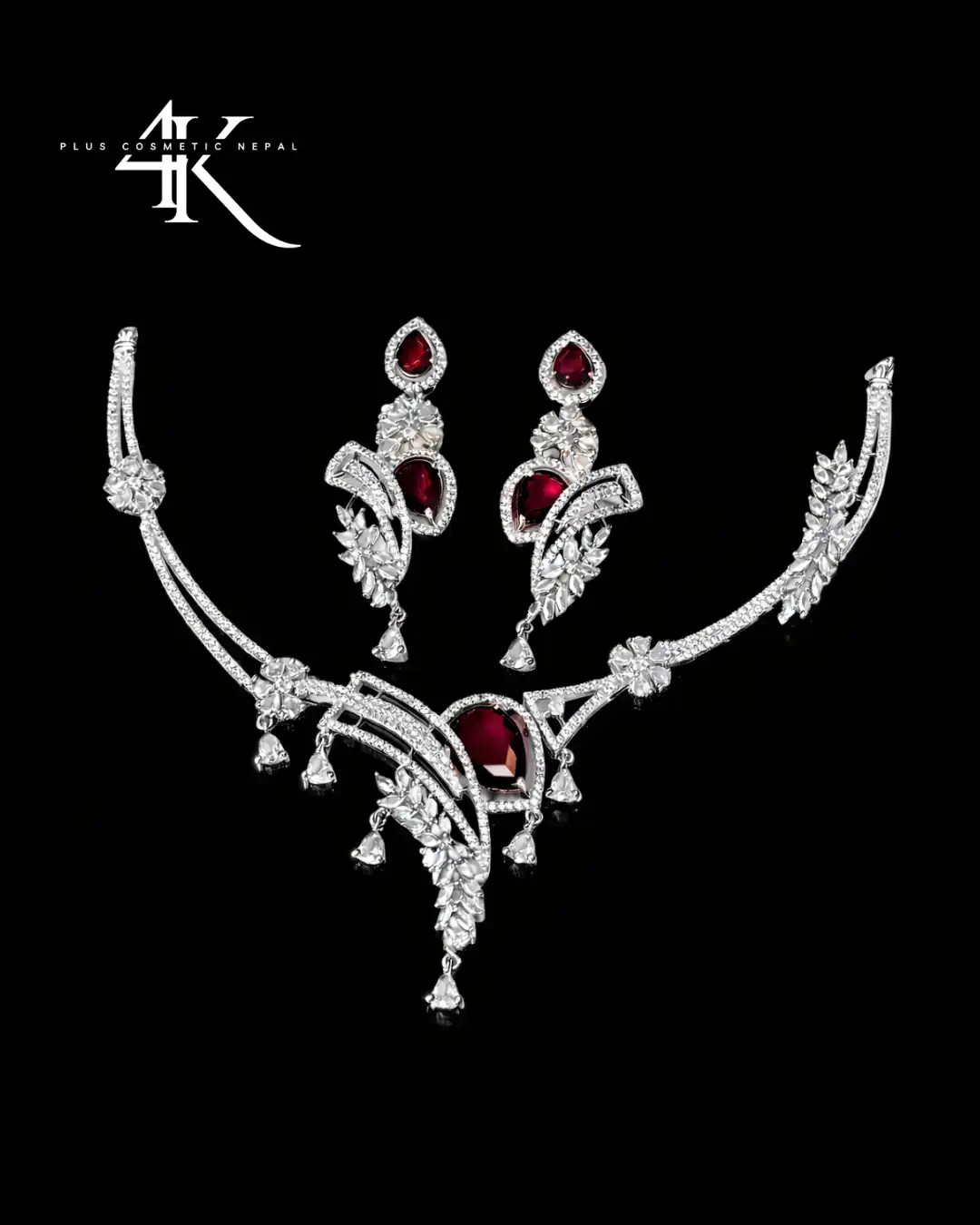 Product image of ADN3155 | ELEGANT SILVER-PLATED PURE AD SET-4K PLUS