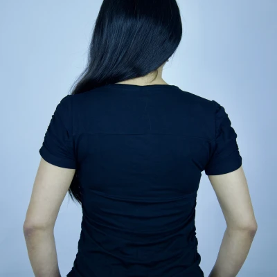 Half  slim tee