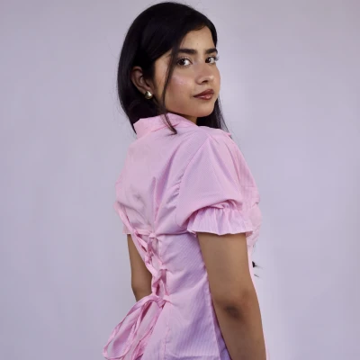 Rose Fitted shirt