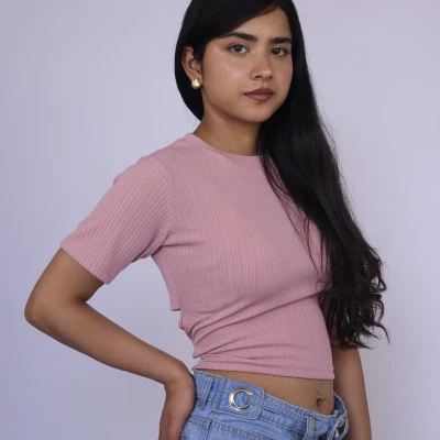 Sia ribbed tee