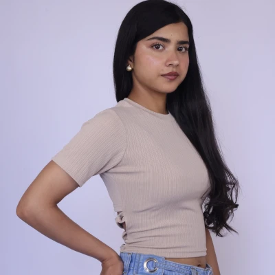 Sia ribbed tee