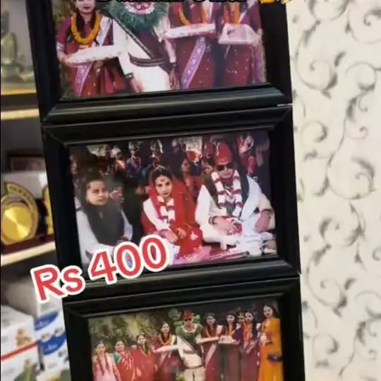 Product image of Vertical 3 Set Frame Black