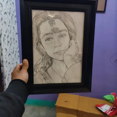 a4 size sketch frame
