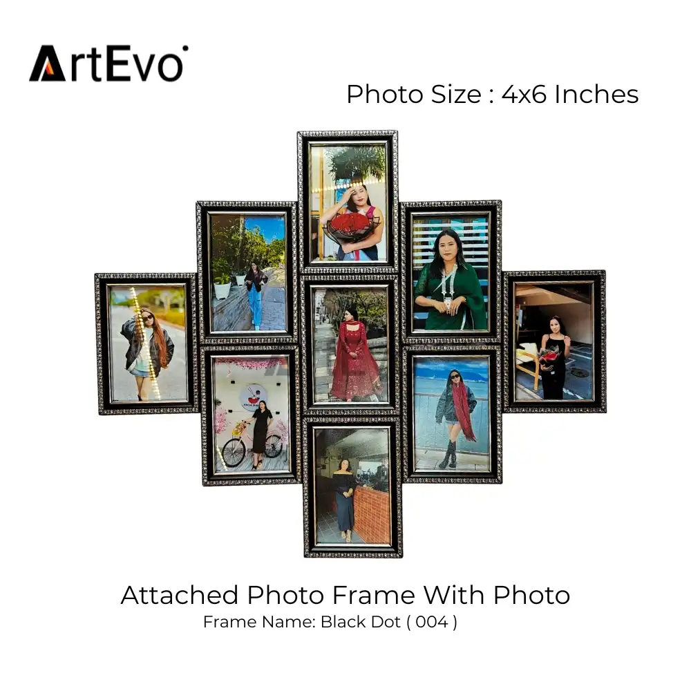 Product image of ATTACHED 9 Pcs Photo Frame With Photo