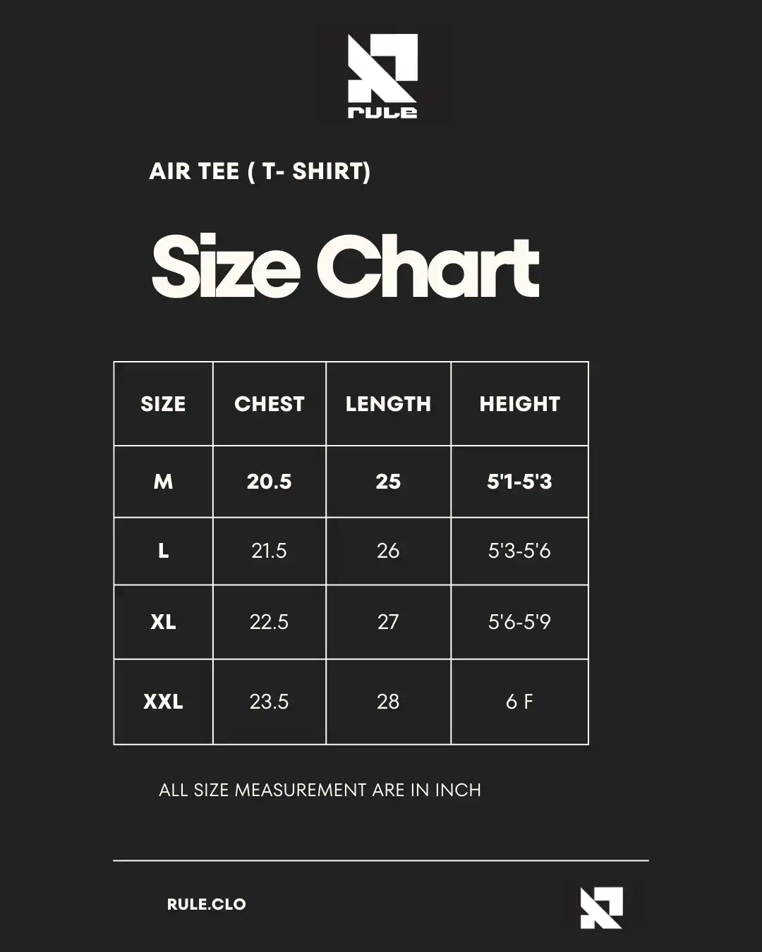 Product image of RULE AIR TEES