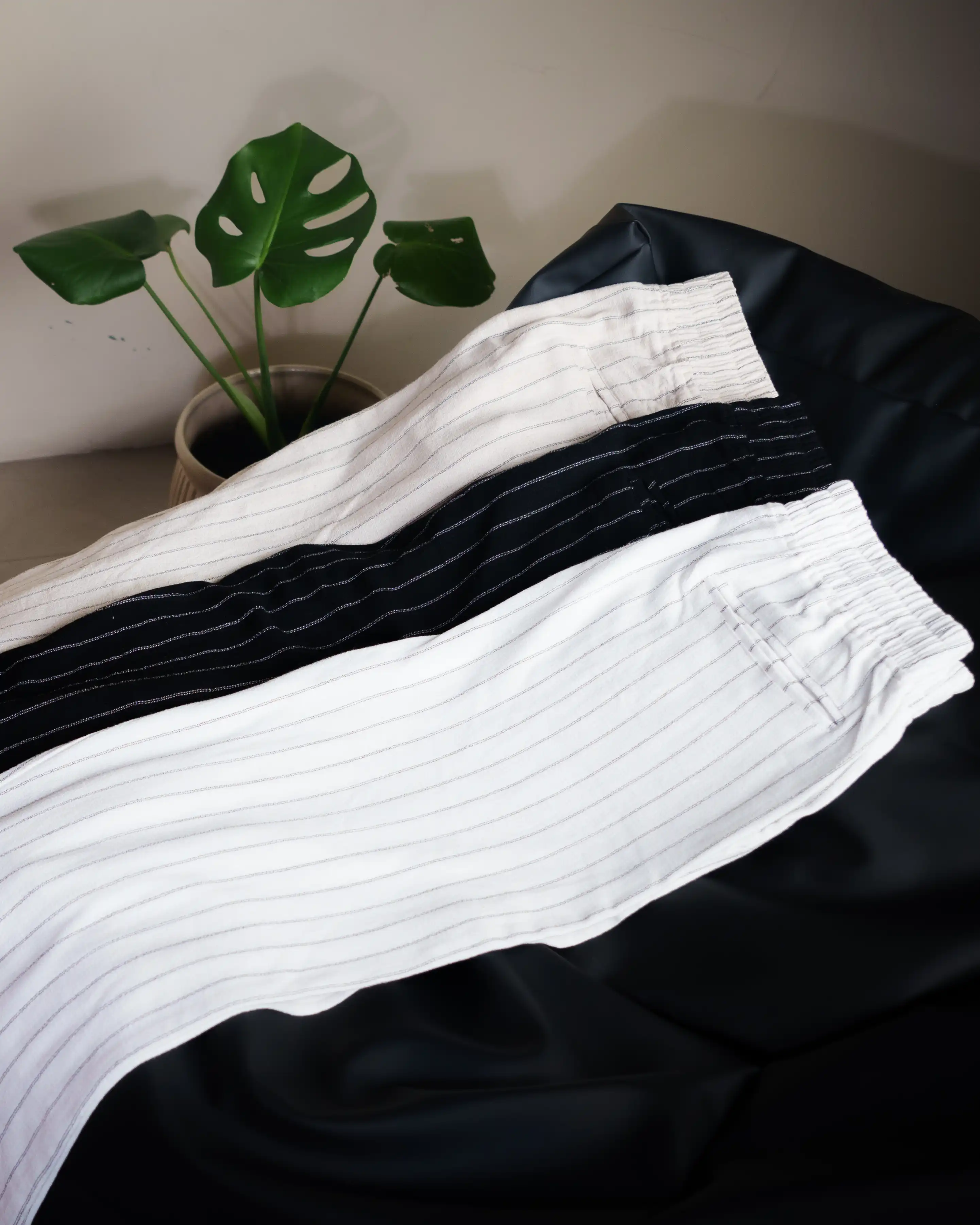 Product image of Rule Striped Linen Pants