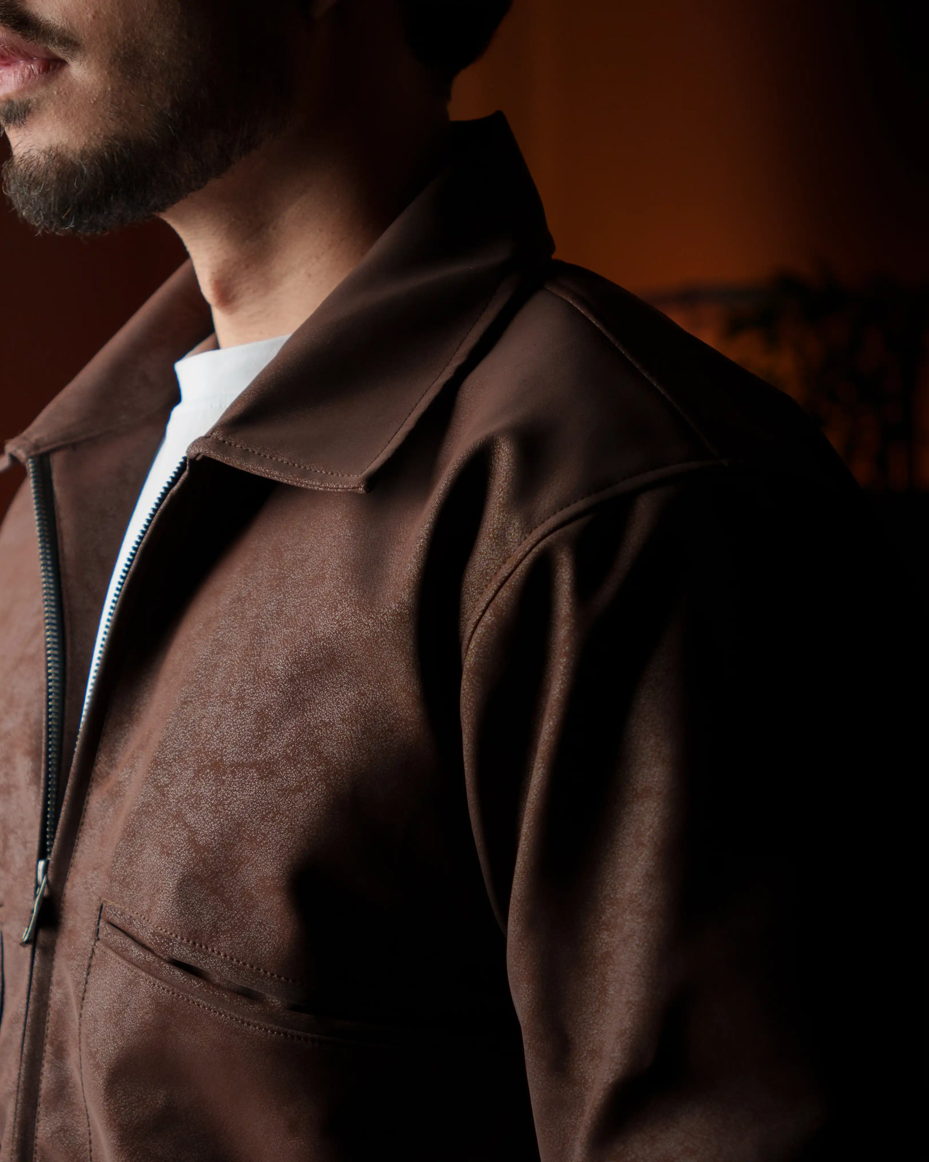 Product image of RULE MIST LEATHER JACKET