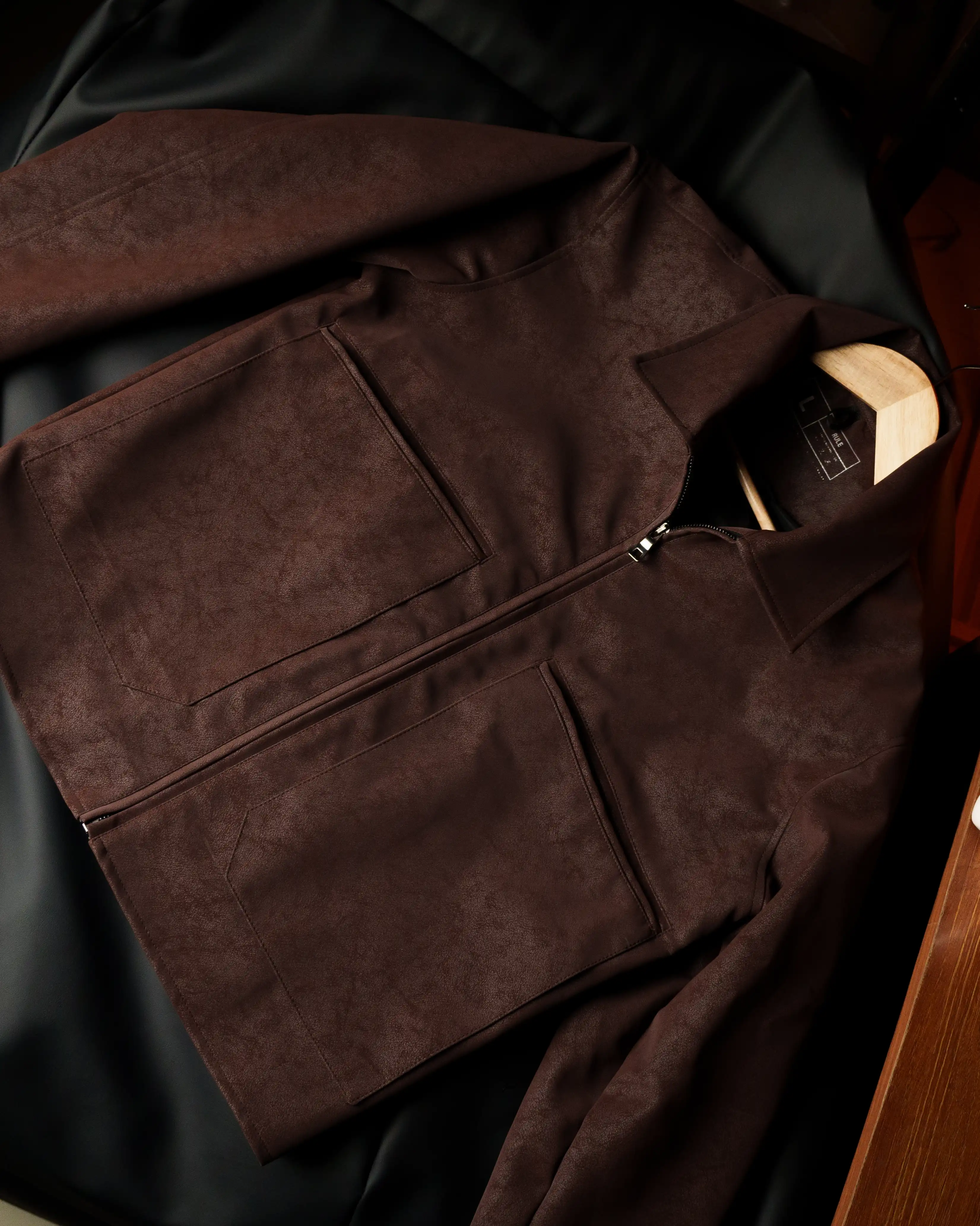 Product image of RULE MIST LEATHER JACKET
