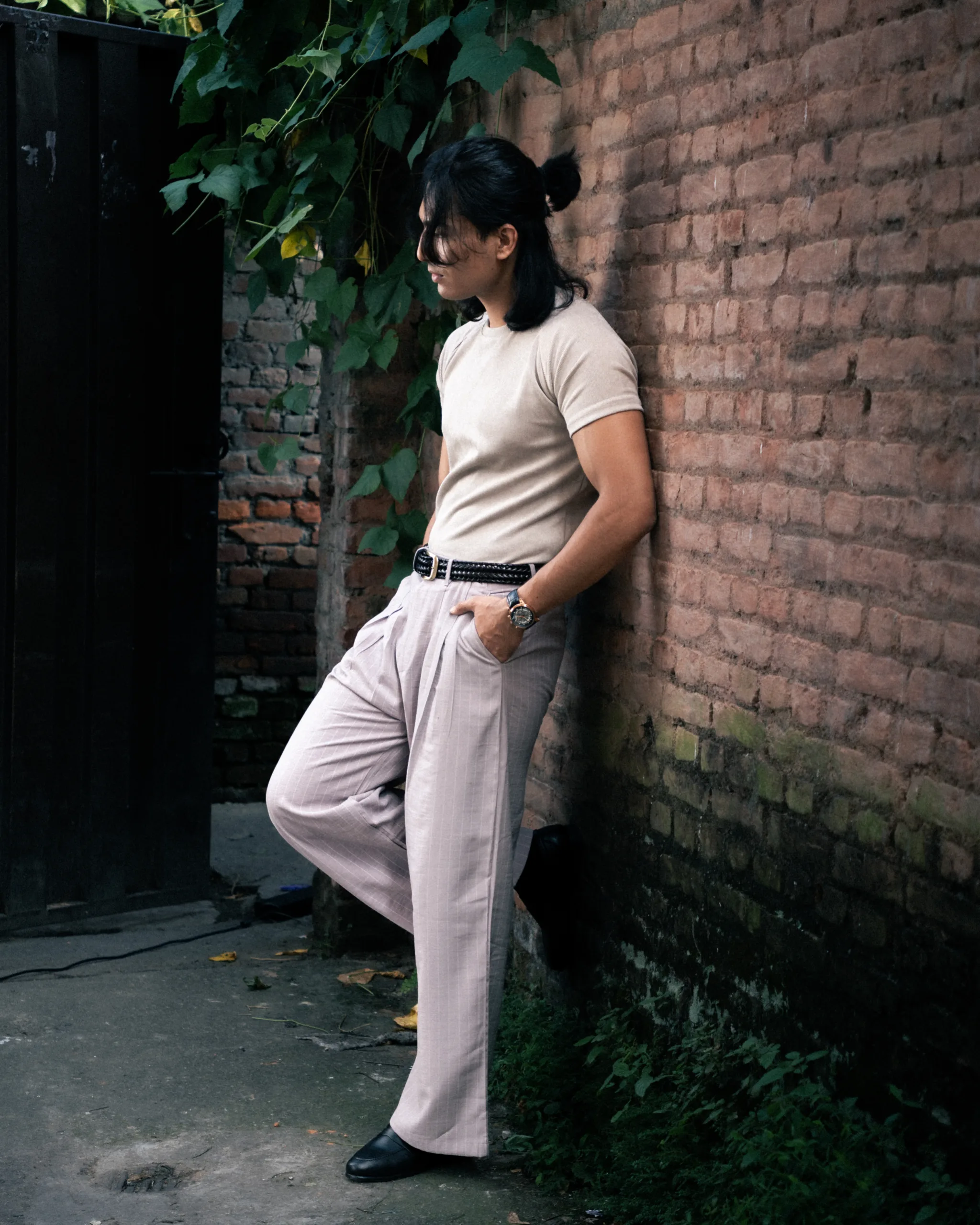 Product image of STRIPED FORMAL PANT