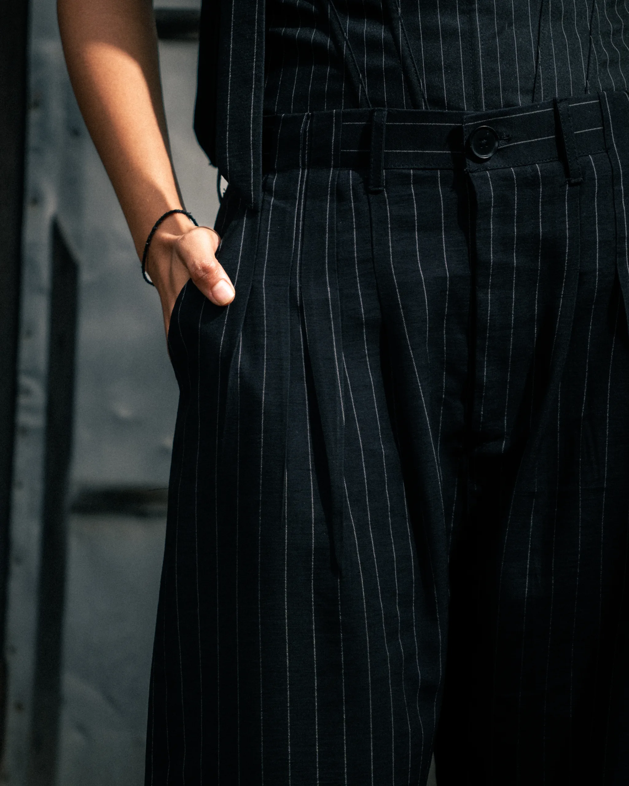Product image of STRIPED FORMAL PANT