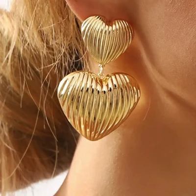 Korean zirocan earrings