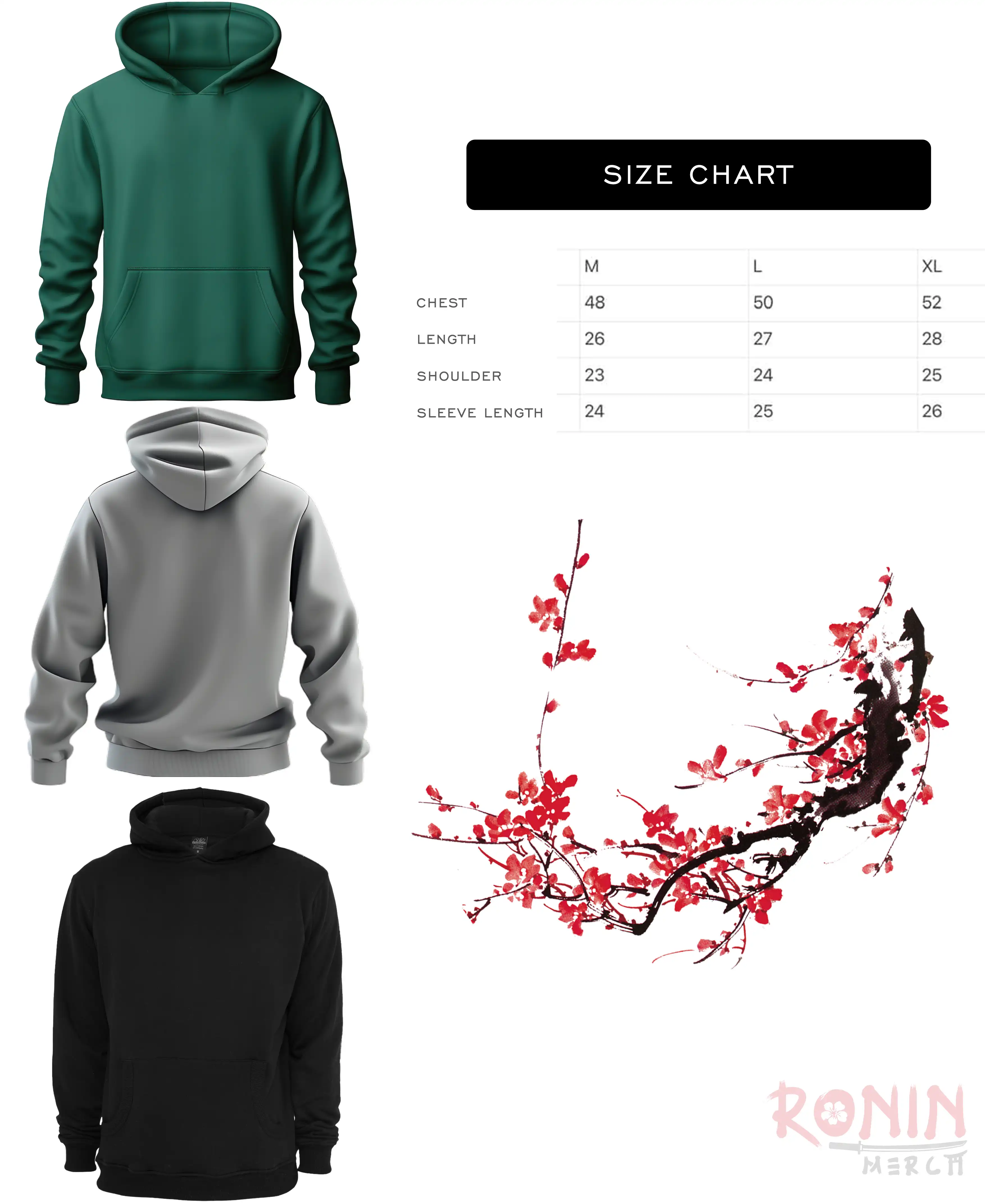 Product image of Golden Dragon Green Hoodie