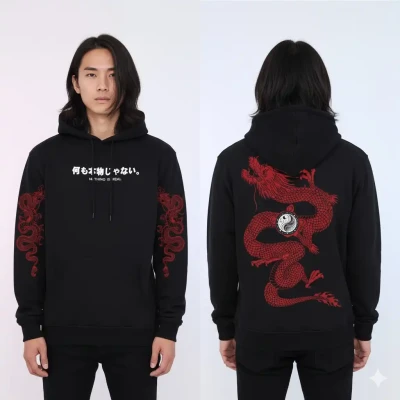 Red Dragon Nothing is Real Hood...