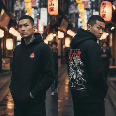 "Bound by Honor" Tiger Hoodie