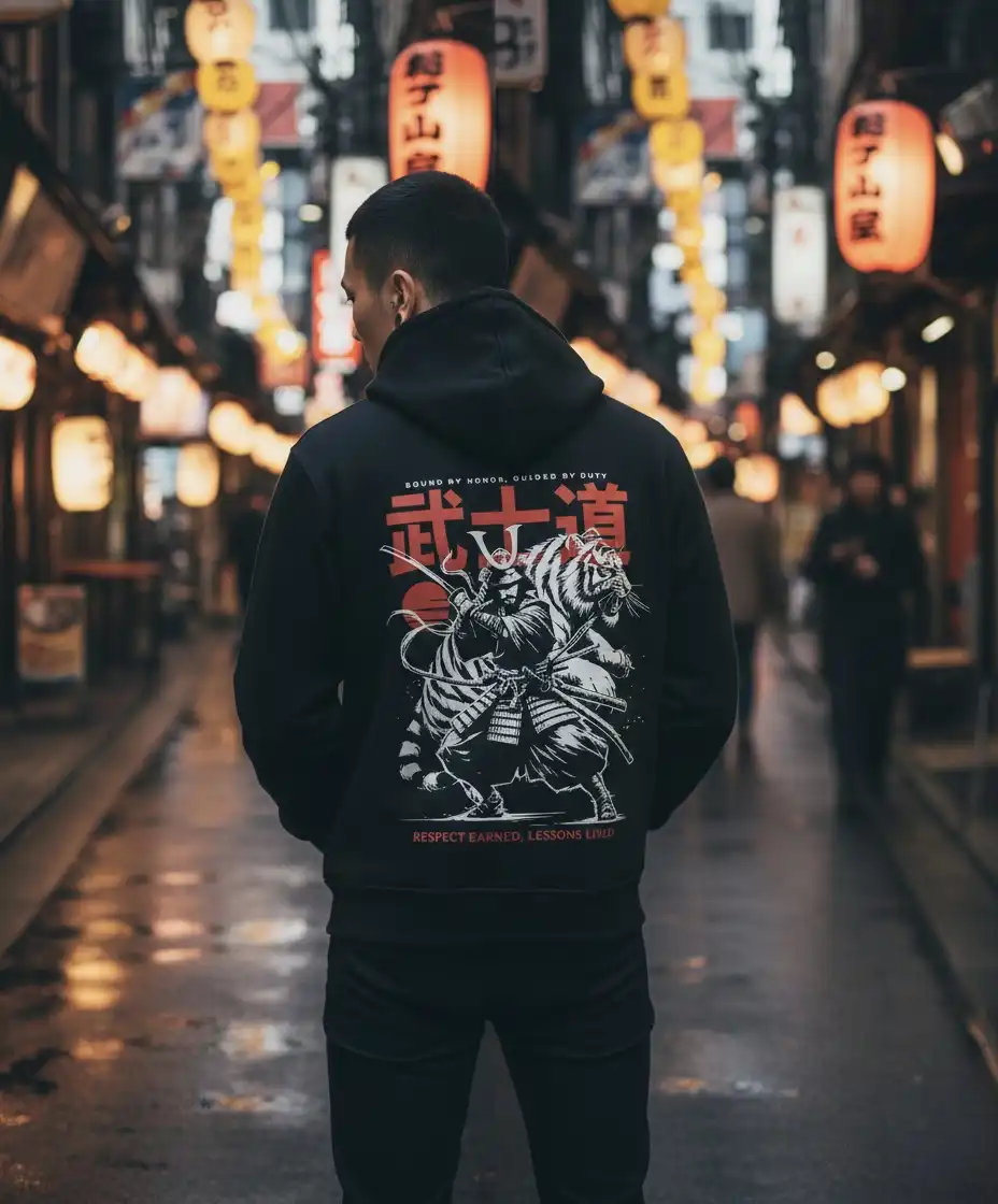 Product image of "Bound by Honor" Tiger Hoodie