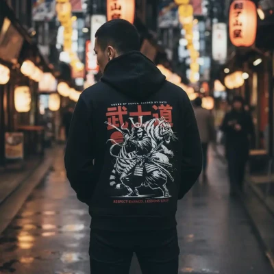 "Bound by Honor" Tiger Hoodie