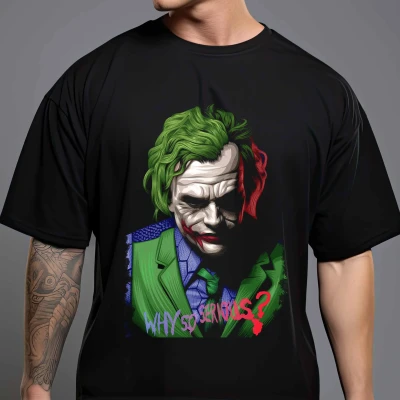 Joker Halftone Premium tshirt