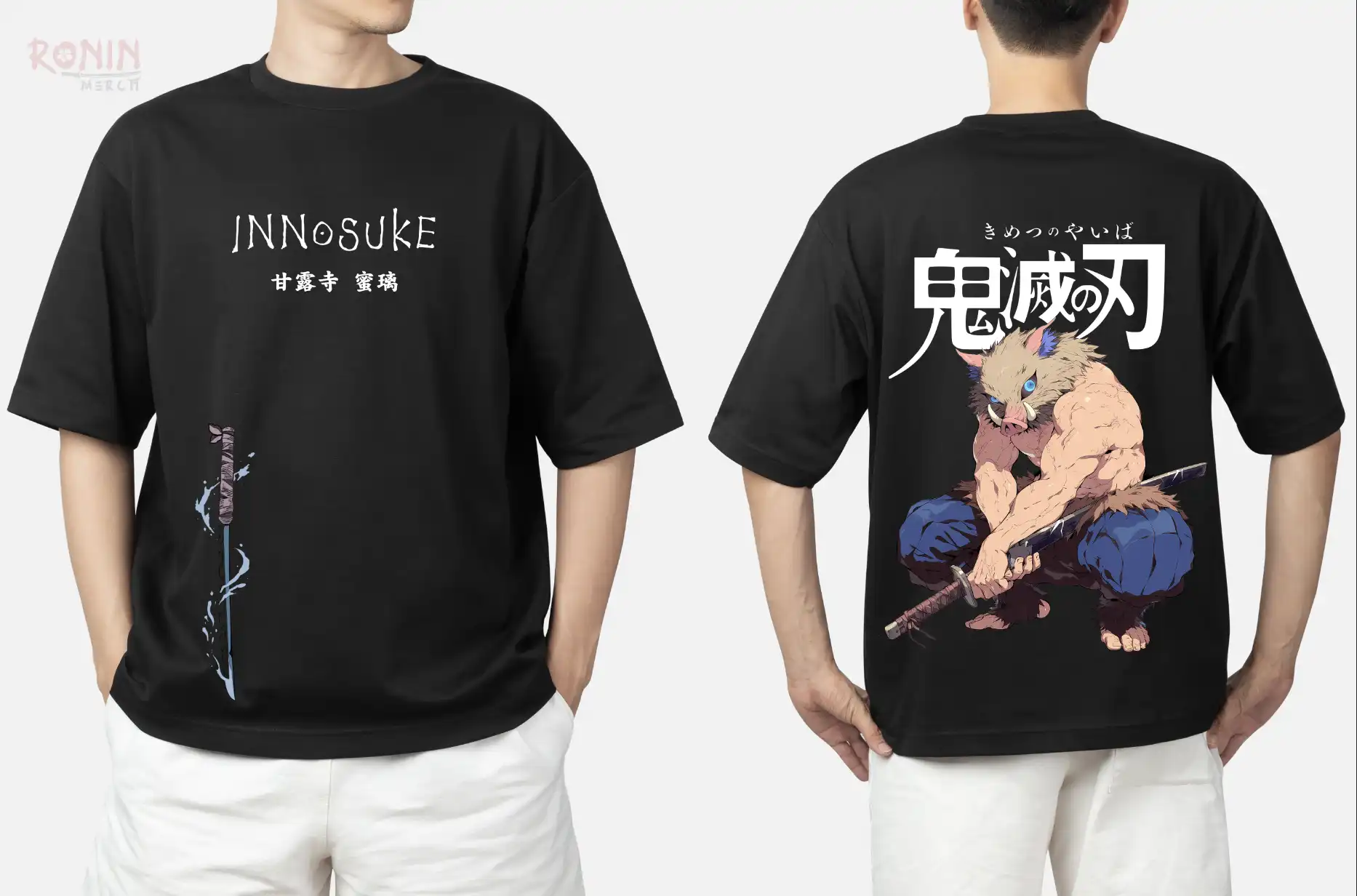 Product image of Innosuke Printed Tshirt Black Cotton