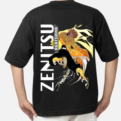 Zenitsu Printed Tshirt cotton b...