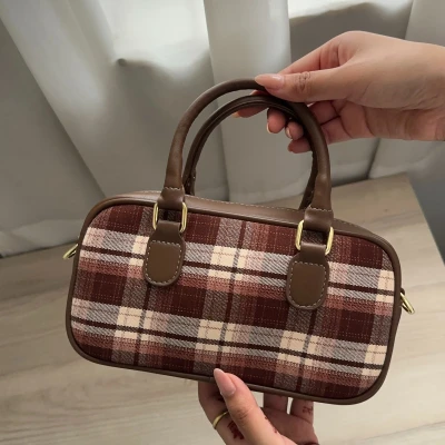 Heritage Plaid Handbag
