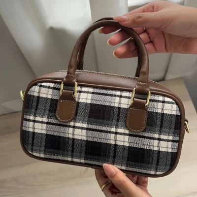 Heritage Plaid Handbag