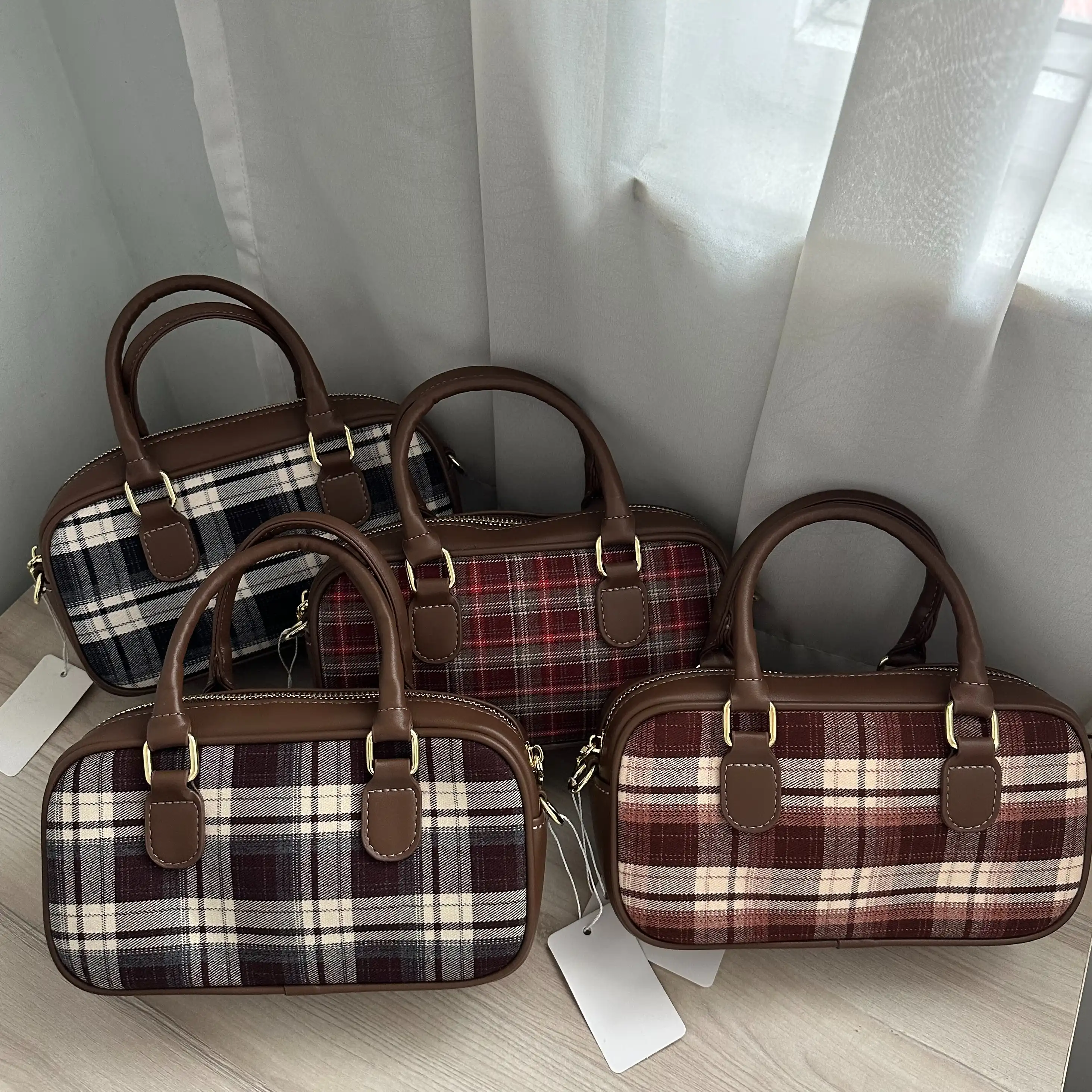 Product image of Heritage Plaid Handbag