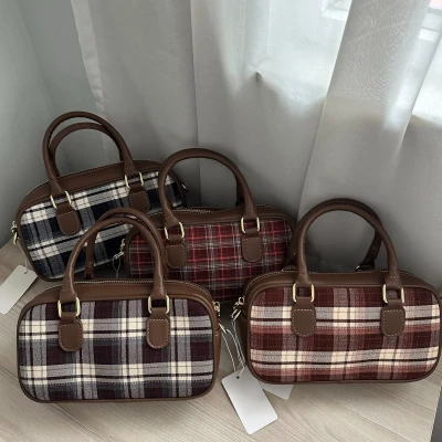 Heritage Plaid Handbag