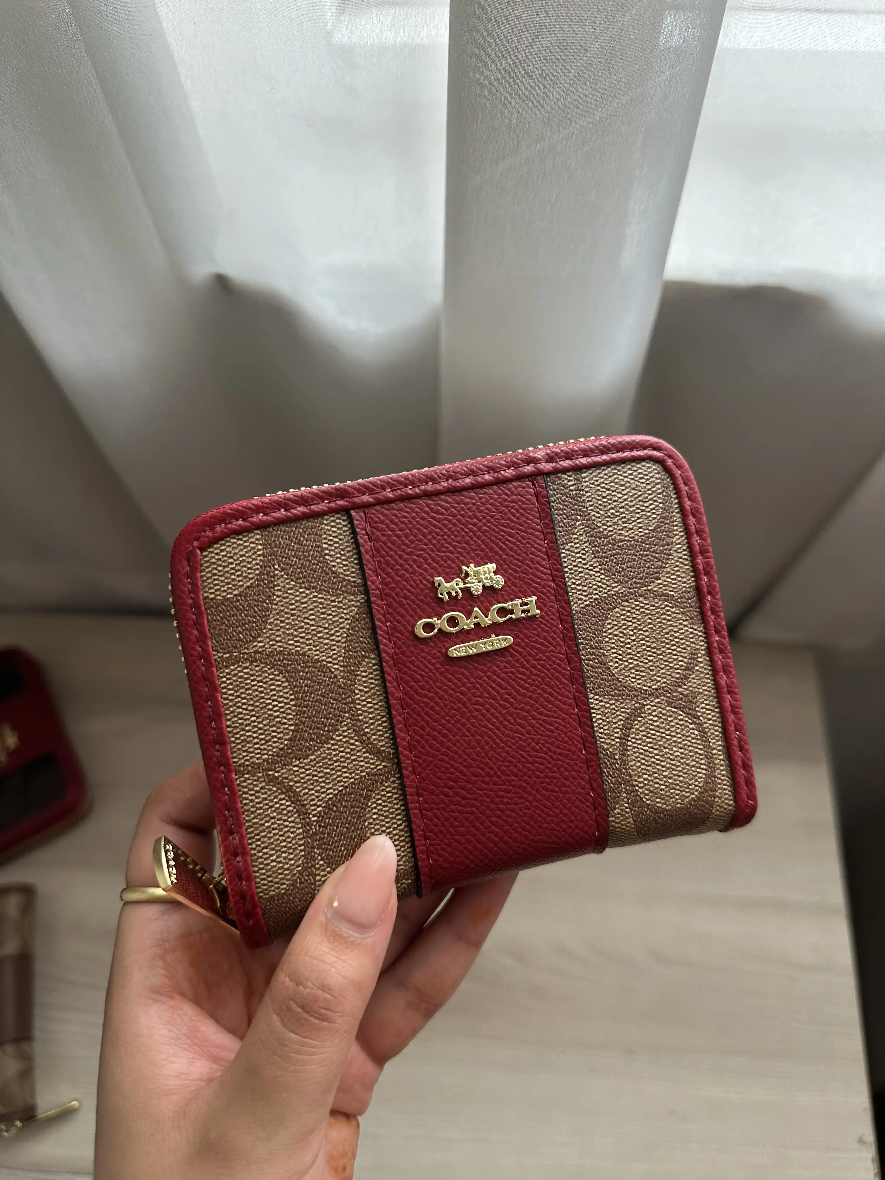 Product image of Coach Signature Zip Wallet