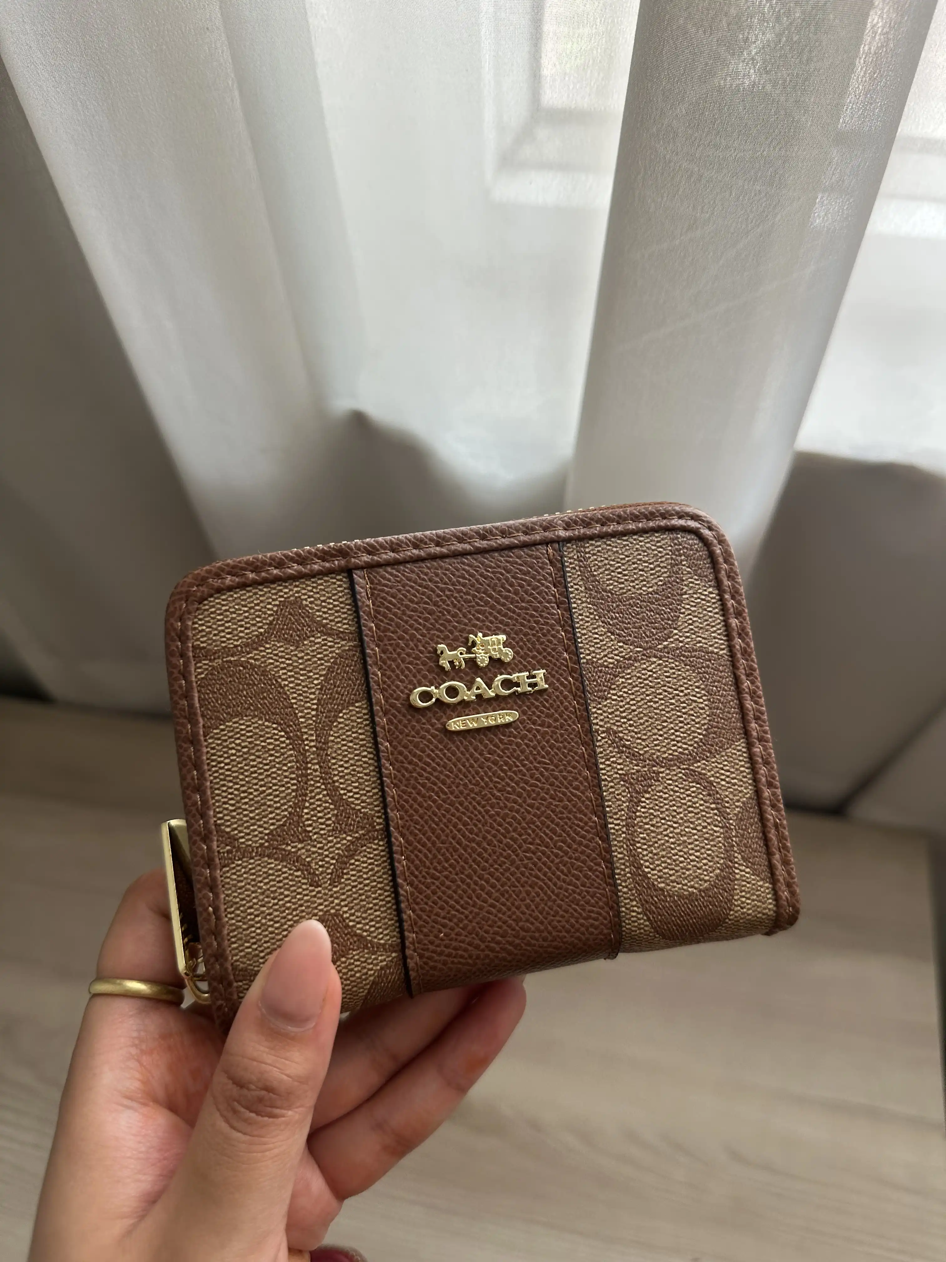 Product image of Coach Signature Zip Wallet