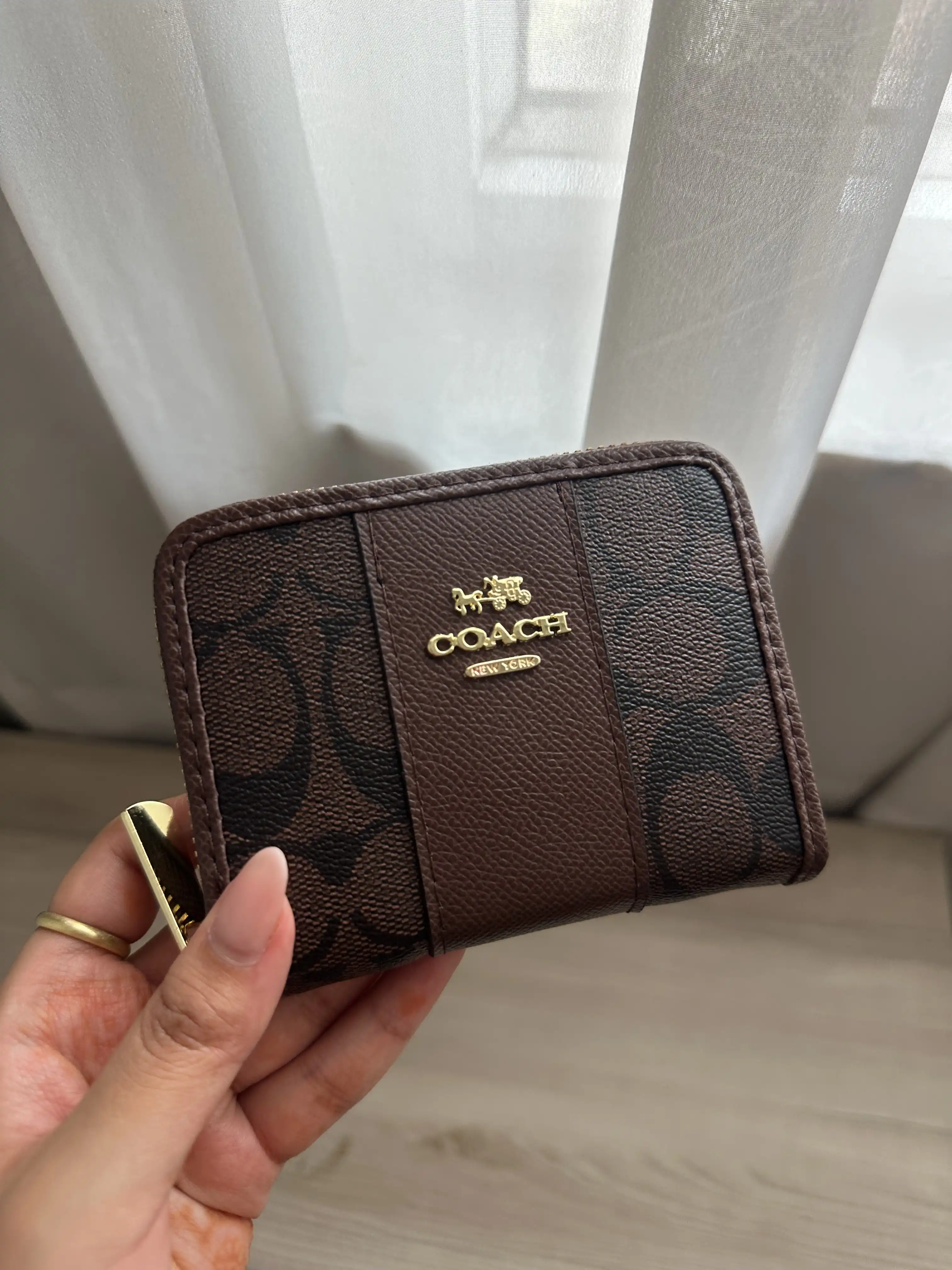 Product image of Coach Signature Zip Wallet
