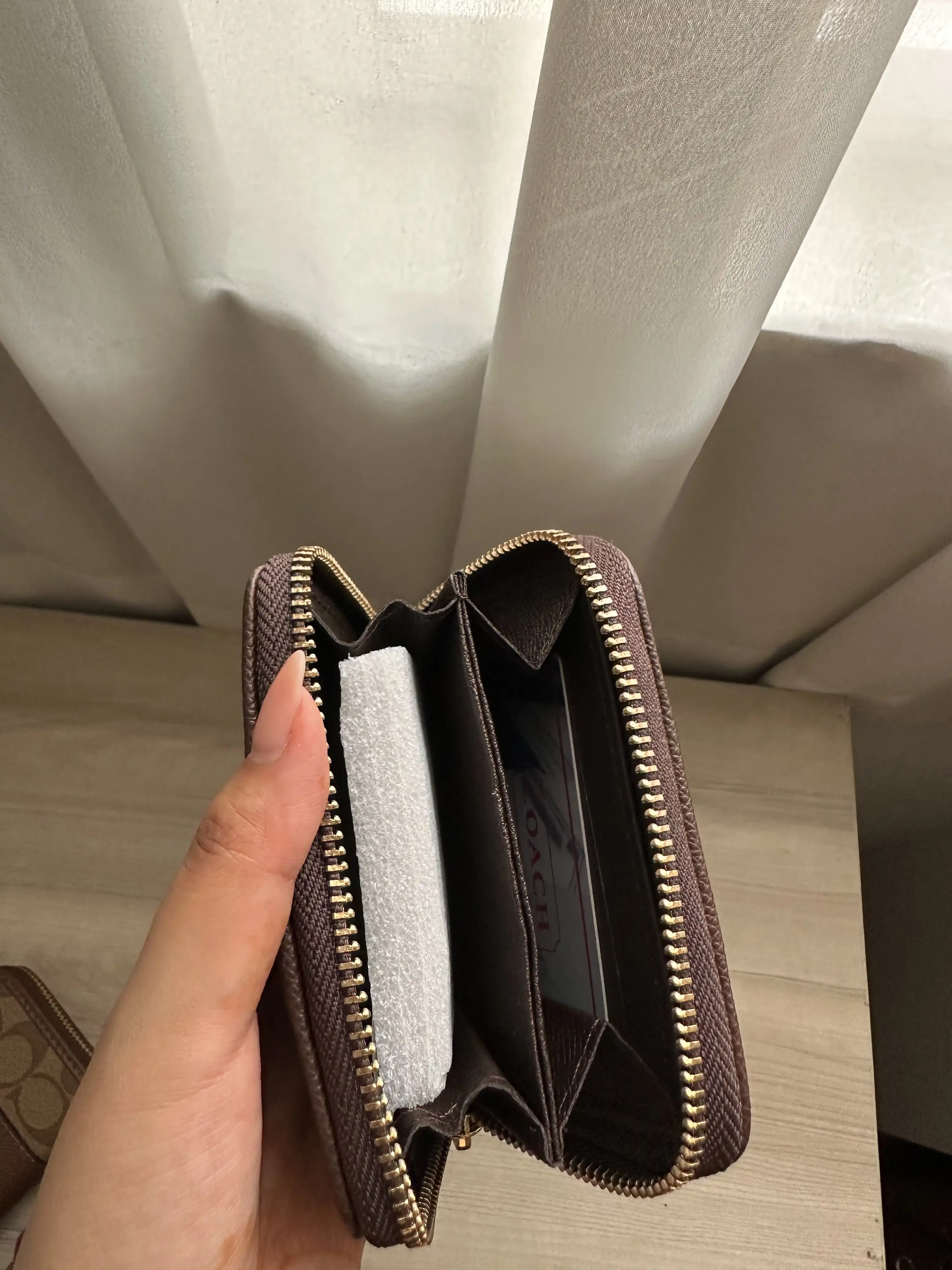 Product image of Coach Signature Zip Wallet