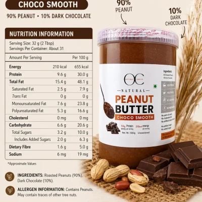 choco smooth peanut butter 1 kg
