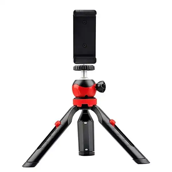 Product image of Digitek® DTR-200MT Mini Tripod, 18cm, 360° Ball Head, 1kg Load, Smartphone/Camera