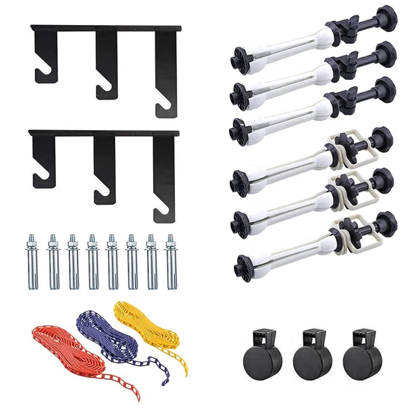 Product image of Digitek 3-Roller Photography Backdrop Wall Mount | Manual Ceiling Holder | Home Studio Use