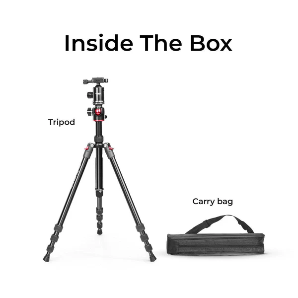 Product image of DIGITEK® (DTR 520 BH) 152CM Foldable Aluminum Tripod Cum Monopod