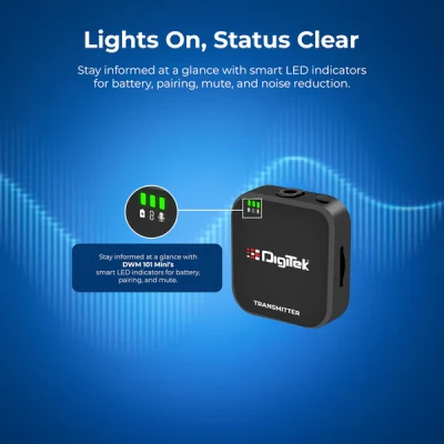 Digitek® DWM-101 Mini 2-in-1 Wi...