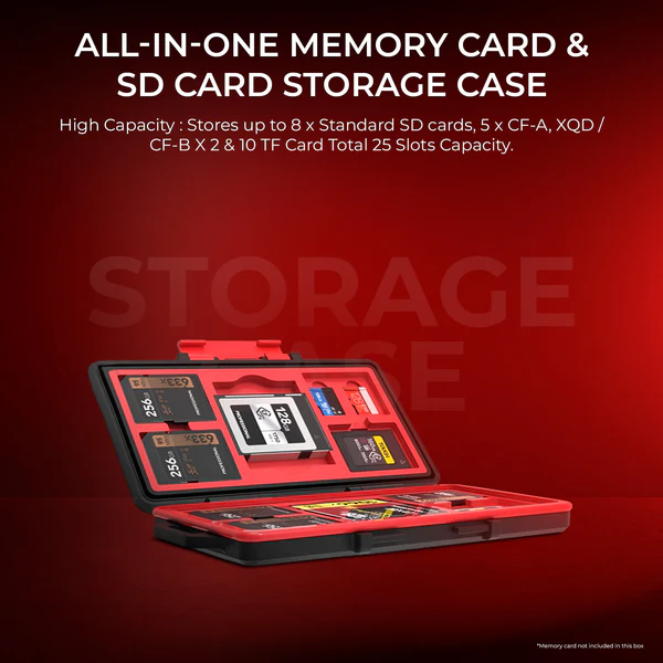 Product image of Digitek (DCH 025) All-in-One Memory Card & SD Card Storage Case