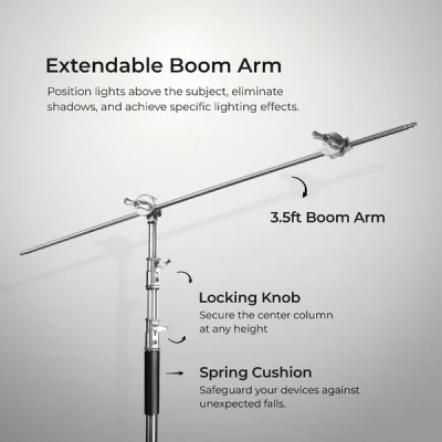 Digitek® Heavy Duty C-Stand, 10...