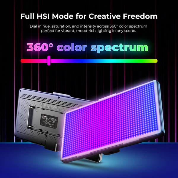 Product image of Digitek (LED-D432 RGB) Portable RGB LED Video Light LED-D432 RGB