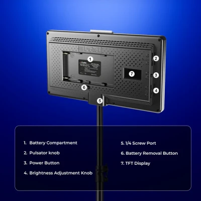 Digitek (LED-D432 RGB) Portable...