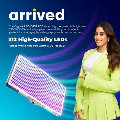 Digitek (LED-D432 RGB) Portable...