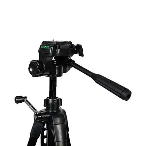 Product image of Digitek® DTR-550 LW Foldable Tripod Stand, 67 Inch, 5kg Load, 360° Ball Head, Aluminum, Carry Bag